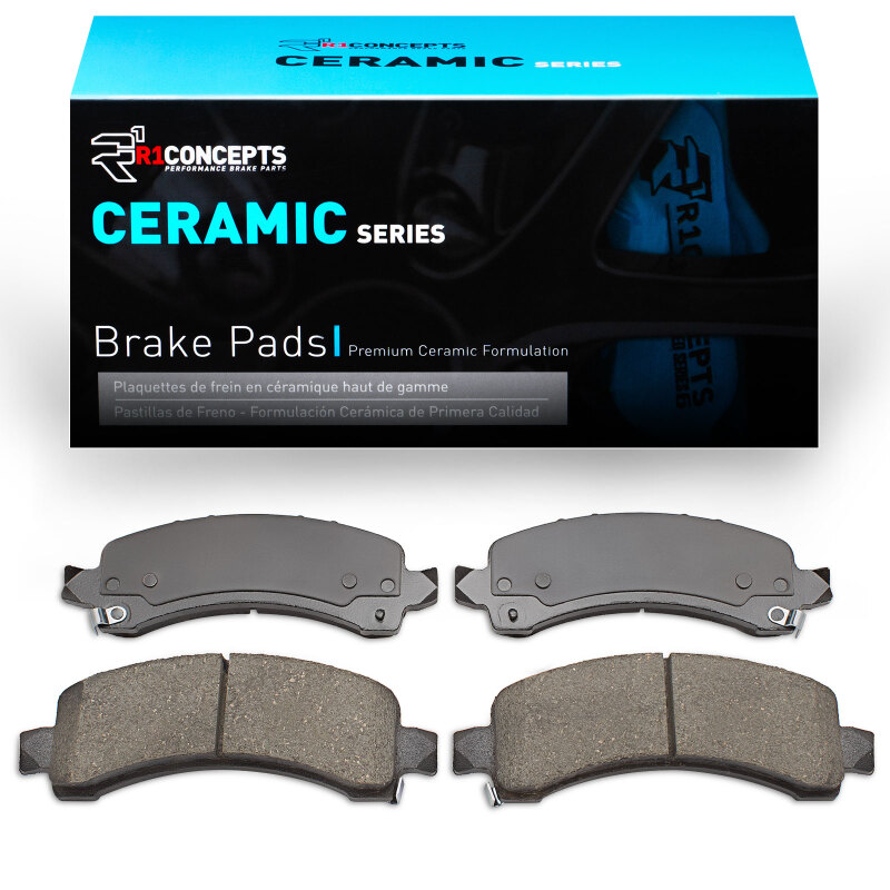 Cadillac Escalade EXT Brake Pads - Rear - R1 Concepts - Ceramic - `02-`14
